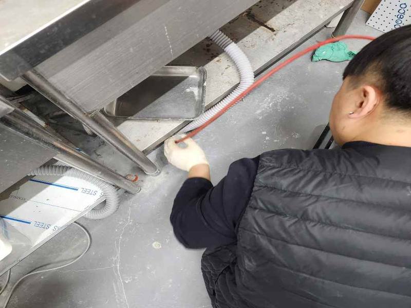 수원 싱크대막힘 작업사례 12